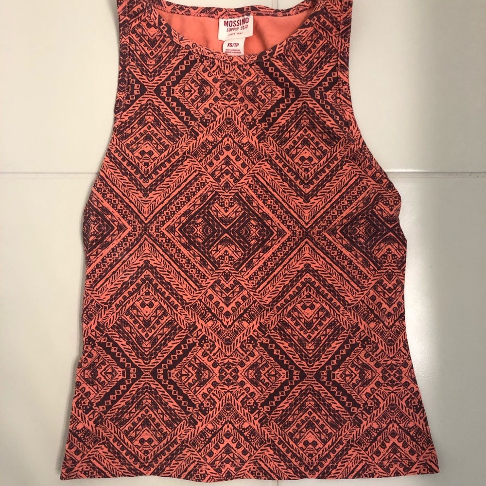 Mossimo patterned crop top